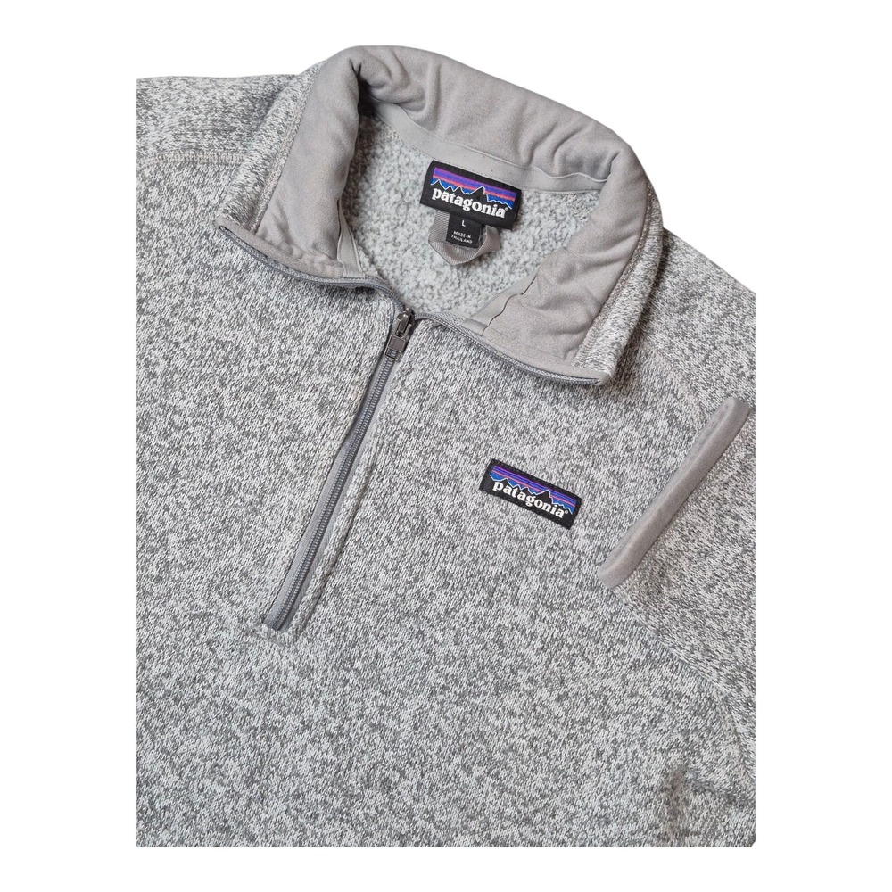 Patagonia Gray Quarter-Zip Sweatshirt
